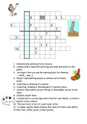 English Worksheet: Pablo Picasso, ART