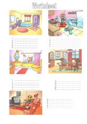 Furniture - Worksheet