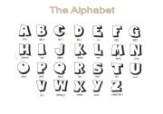 English Worksheet: the alphabet