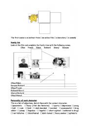 English Worksheet: Little Miss Sunshine