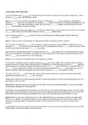 English Worksheet: worksheet for reading(news article)