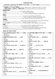 English Worksheet: if only