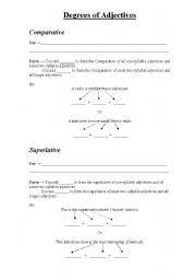 English Worksheet: Degrees of adjectives worksheet