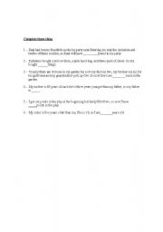 English worksheet: Solving problems