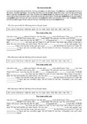 English worksheet: The cream on tne cake