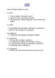 English Worksheet: And You Thought English was Easy!