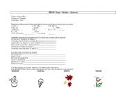 English worksheet:  months and seasons- Recap sheet 