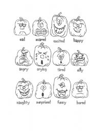 English Worksheet: PUMPKIN_EXPRESSIONS