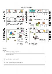 Locations ,map and prepositions!!!