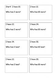 English Worksheet: Follow Me- Loop Cards