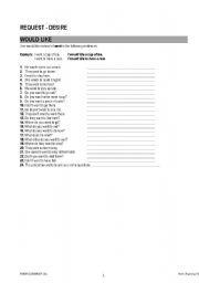 English worksheet: ability