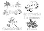 English Worksheet: C alphabet book