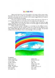 English Worksheet: colors