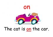 English Worksheet: On,in under