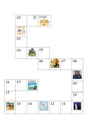 English worksheet: Board Game 