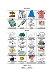 English Worksheet: Desert Island Conversation Game (3 of 3)