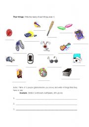 English worksheet: Whose...? (Part 2 of 2)