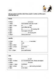 English worksheet: Jobs