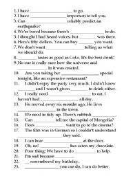 English Worksheet: indefinite pronouns - OHP