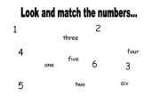 English worksheet: numbers worksheet