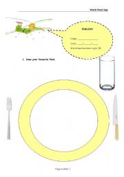 English Worksheet: World Food Day