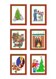 English worksheet: christmas-cards 9 - 10