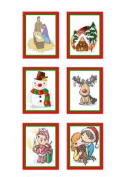 English Worksheet: christmas-cards 10 - 10
