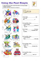 English Worksheet: Using the Past Simple