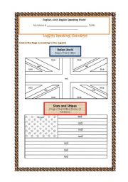 English Speaking Countries (2pages)