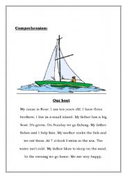 Comprehension Our Boat