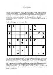 English Worksheet: sudoku