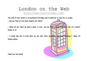 London on the web