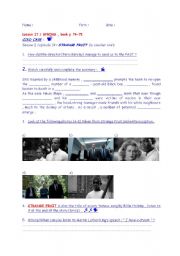 English Worksheet: Video workshop  TV series COLD CASE : Strange Fruit 