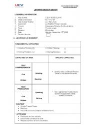 English Worksheet: present tense