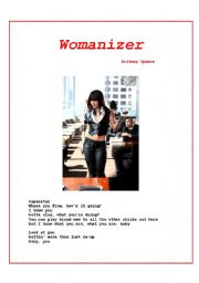 English Worksheet: Womanizer - Britney Spears New Song