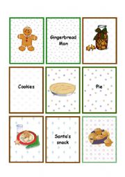 Christmas Food Cards