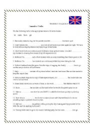 English Worksheet: CAUSATIVE VERBS + KEY