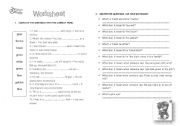 English Worksheet: Color idioms!