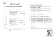 English Worksheet: Color idioms!