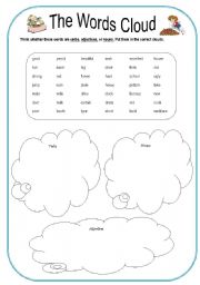 English Worksheet: Word Cloud