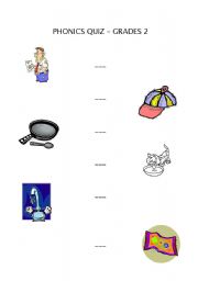 English Worksheet: PHONICS A