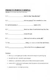 English Worksheet: Freddie Mercurys Present Perfect Exercise