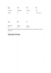 English worksheet: QASI/ASI