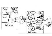 English Worksheet: BIG HALLOWEEN PUZZLE, PART FIVE OF FIVE