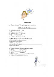 English worksheet: SIMPLE PAST