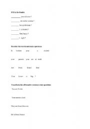 English Worksheet: Present Simple 