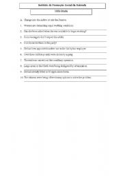 English worksheet: active-passive