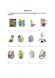 English worksheet: Occupations II