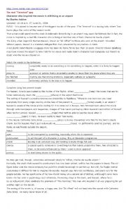 English Worksheet: The terminal- Follow up