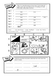 English Worksheet: Creation 1